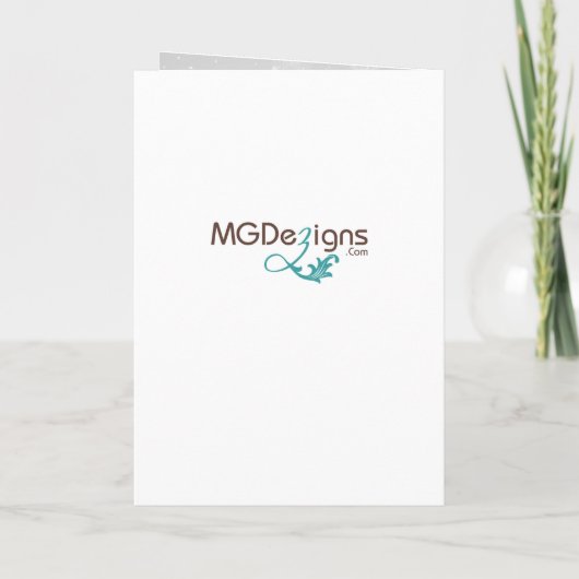 Snowflakes winterbruiloft (Achterkant)