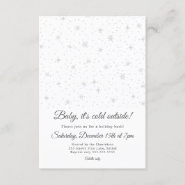 Snowflakes winterfeestfeestdag kaart