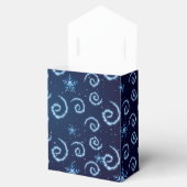 Snowflakes winterpleisters bedankdoosjes (Geopend)