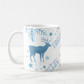 Snowflakes Xmas Koffiemok (Links)