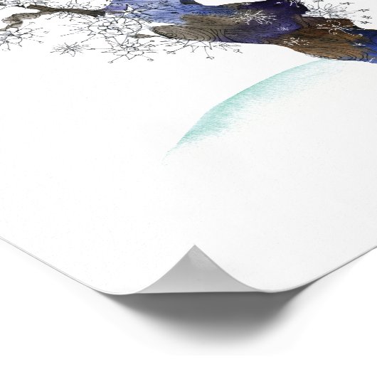 SNOWFLAKETREE POSTER (Hoek)