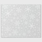 SNOWFLAKS IN SILVER | Papier voor onmiddellijke ve (Vlak)