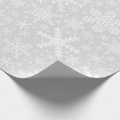SNOWFLAKS IN SILVER | Papier voor onmiddellijke ve (Hoek)