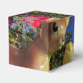 SNOWFLAKS IN WONDERLAND Kerstmis Bedankdoosjes (Achterkant)