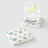 ***SNOWFLAKS** ONDERZETTER (Zijkant)