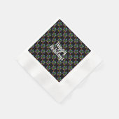 Snowflap-design voor kerstfeestdagen servet (Hoek)