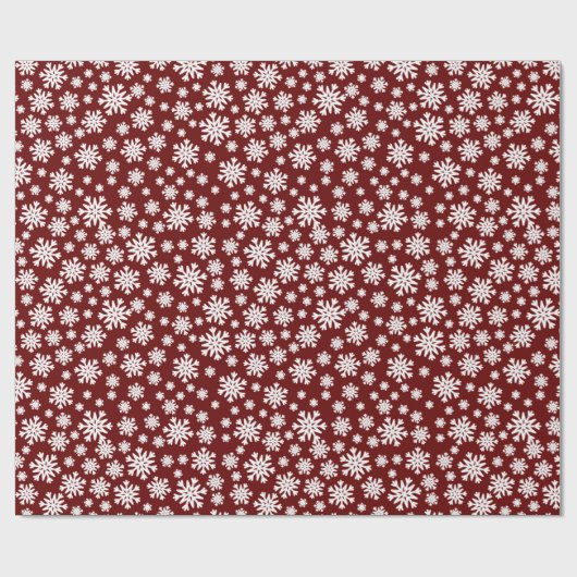 Snowflap van gesmolten kerstsnoep cadeaupapier (Vlak)