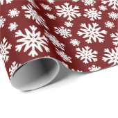 Snowflap van gesmolten kerstsnoep cadeaupapier (Rol Hoek)