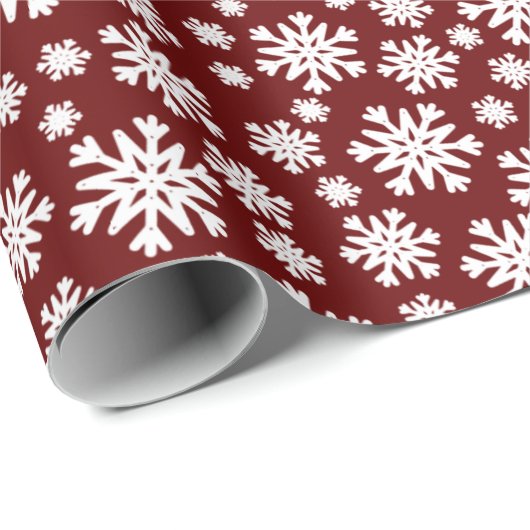 Snowflap van gesmolten kerstsnoep cadeaupapier (Rol Hoek)