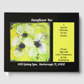 Snowflower Vacking Rental Guest Book Gastenboek (Voorkant)