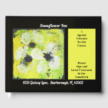 Snowflower Vacking Rental Guest Book