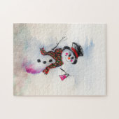 Snowgal met bling portemonnee puzzel (Horizontaal)
