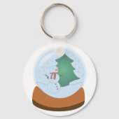 Snowglobe Sleutelhanger (Voorkant)