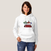 Snowglobe Whimsey katholieke feestdag Hoodie (Voorkant volledig)