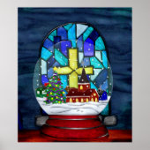 Snowglobe Whimsey katholieke feestdag Poster (Voorkant)