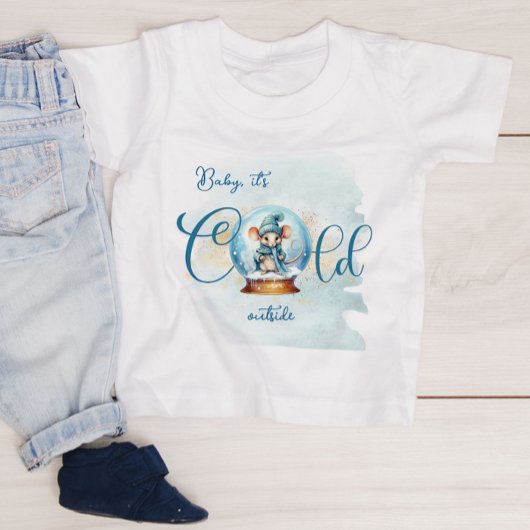 Snowglobe Winter Thema Baby shower