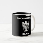 Snowhawk Clan mok met dubbel afbeelding (Voorkant rechts)