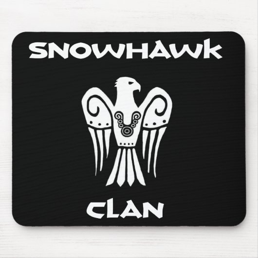 Snowhawk Clan mousepad! Muismat (Voorkant)