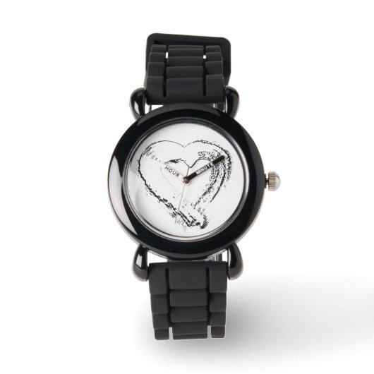 Snowheart-horloge Horloge (Voorkant)
