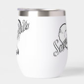 Snowheart Water Bottle Wine Tumbler Moonheart (Rechts)