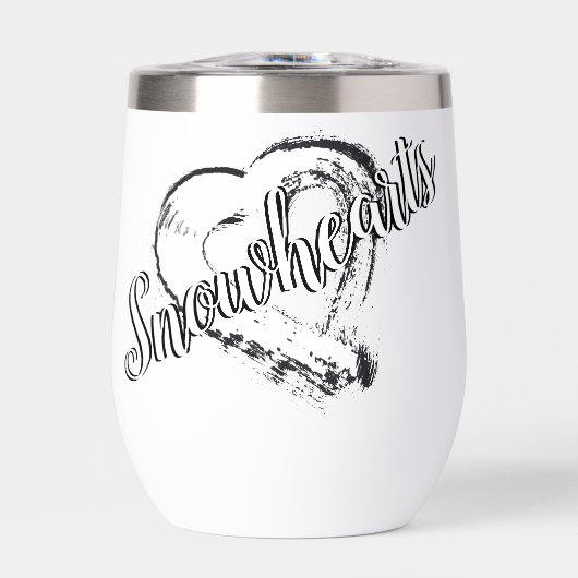 Snowheart Water Bottle Wine Tumbler Moonheart (Voorkant)