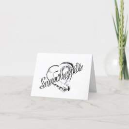 Snowhearts Holiday Kaart