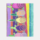 Snowie Schrode Fleece Deken (Voorkant)