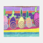 Snowie Schrode Fleece Deken (Voorkant (Horizontaal))