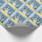 Snowie Snowman Cadeaupapier (Hoek)