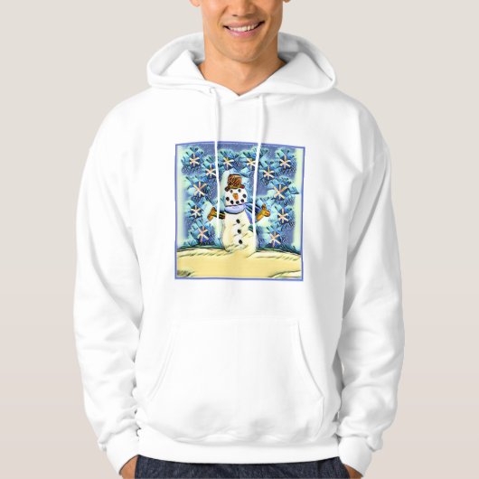Snowie Snowman Hoodie (Voorkant)