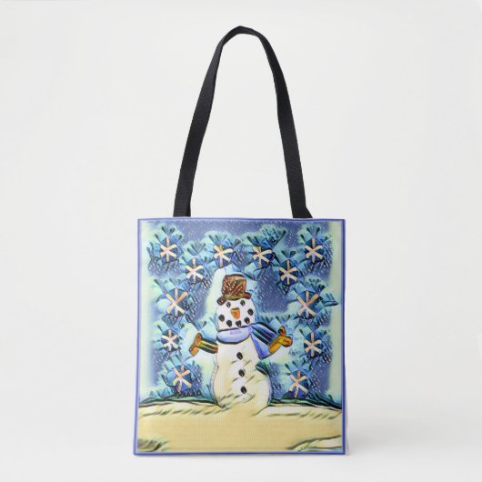 Snowie Snowman Tote Bag (Voorkant)