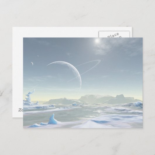 Snowland Briefkaart (Voorkant / Achterkant)