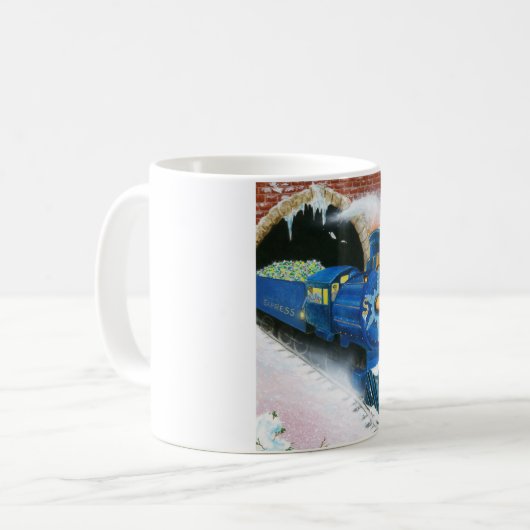 Snowland Express Train Mok (Voorkant links)