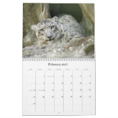 SnowLeopardBCR012, winterluipaard Kalender (Feb 2027)