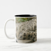 SnowLeopardM001 Tweekleurige Koffiemok (Links)