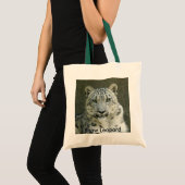 SnowLeopardM002, Sneeuwluipaard Tote Bag (Voorkant (product))