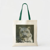 SnowLeopardM002, Sneeuwluipaard Tote Bag (Voorkant)