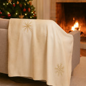 Snowlit Hearth Luxe Fleece Blanket