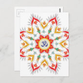 Sn'owm flakes!!!" briefkaart (Voorkant / Achterkant)