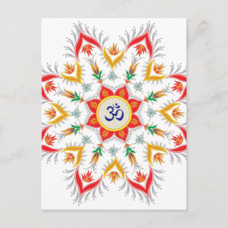 Sn'owm flakes!!!" briefkaart