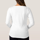 Snowmammie en Baby van Leslie Harlow T-shirt (Achterkant)