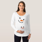 Snowmammie en Baby van Leslie Harlow T-shirt (Voorkant volledig)