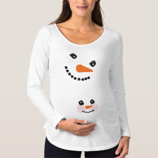 Snowmammie en Baby van Leslie Harlow T-shirt (Voorkant)