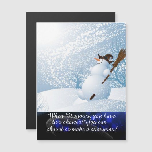 Snowman (Voorkant / Achterkant)