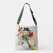 Snowman 001 crossbody tas (Voorkant)