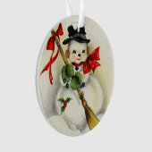 Snowman 001 ornament (voorkant)