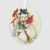 Snowman 001 ornament (voorkant)