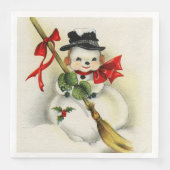Snowman 001 servet (Voorkant)