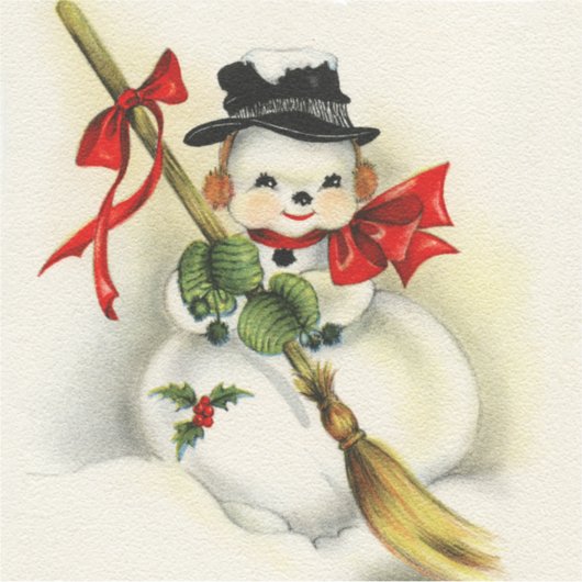 Snowman 001 sticker (Voorkant)