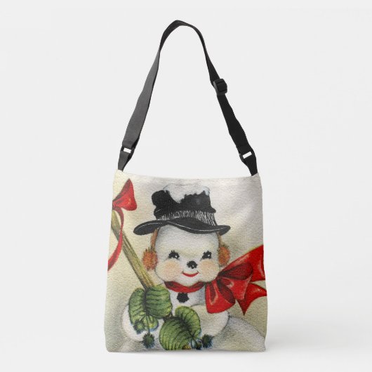 Snowman 004 crossbody tas (Achterkant)
